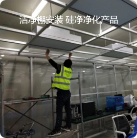 合肥洁净棚#万级洁净度#工业铝型材结构#硅净净化供应